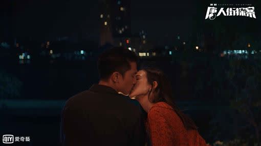 邱澤與張鈞甯的吻戲讓觀眾直呼火熱害羞。（圖／愛奇藝台灣站提供）
