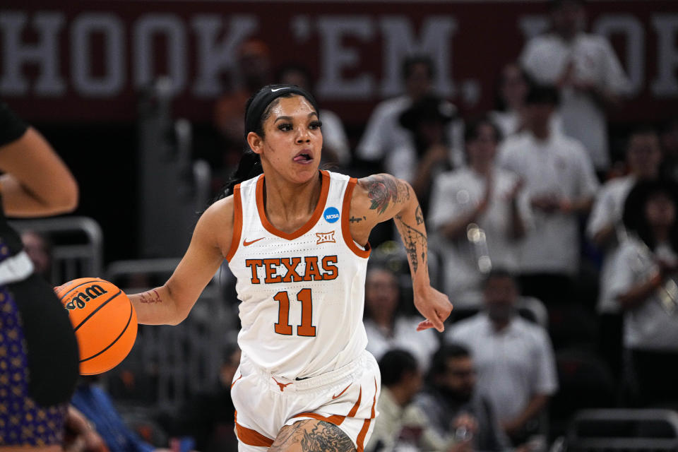 Texas guard Sonya Morris was a welcome sight Saturday night for the Longhorns. After missing the previous 10 games with an injury, the senior returned to play nearly 14 minutes in Texas' 70-49 first-round win over East Carolina. "I see what people mean when they say each minute counts," she said. "Like, it matters."