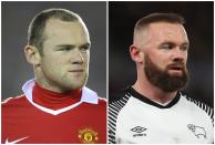 El propio Wayne Rooney reconoció en 2011, cuando jugaba en el Manchester United, que se había sometido a un trasplante capilar, aunque el cambio era evidente. (Foto: Nick Potts / PA Images / Getty Images / James Williamson / AMA / Getty Images).