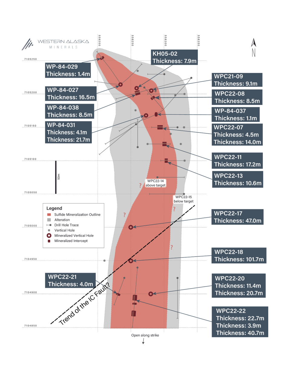 Western Alaska Minerals Corp, Thursday, September 22, 2022, Press release picture