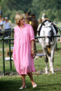 <div class="caption-credit"> Photo by: Tim Graham/Getty Images</div>It was almost as if her maternity was a way to express her ebullient side--something she otherwise downplayed as a royal family member. Nearing the end of Diana's pregnancy with William, she took to wearing loose, oversized linen bohemian dresses, opting for comfort and spiritedness over austere formality.