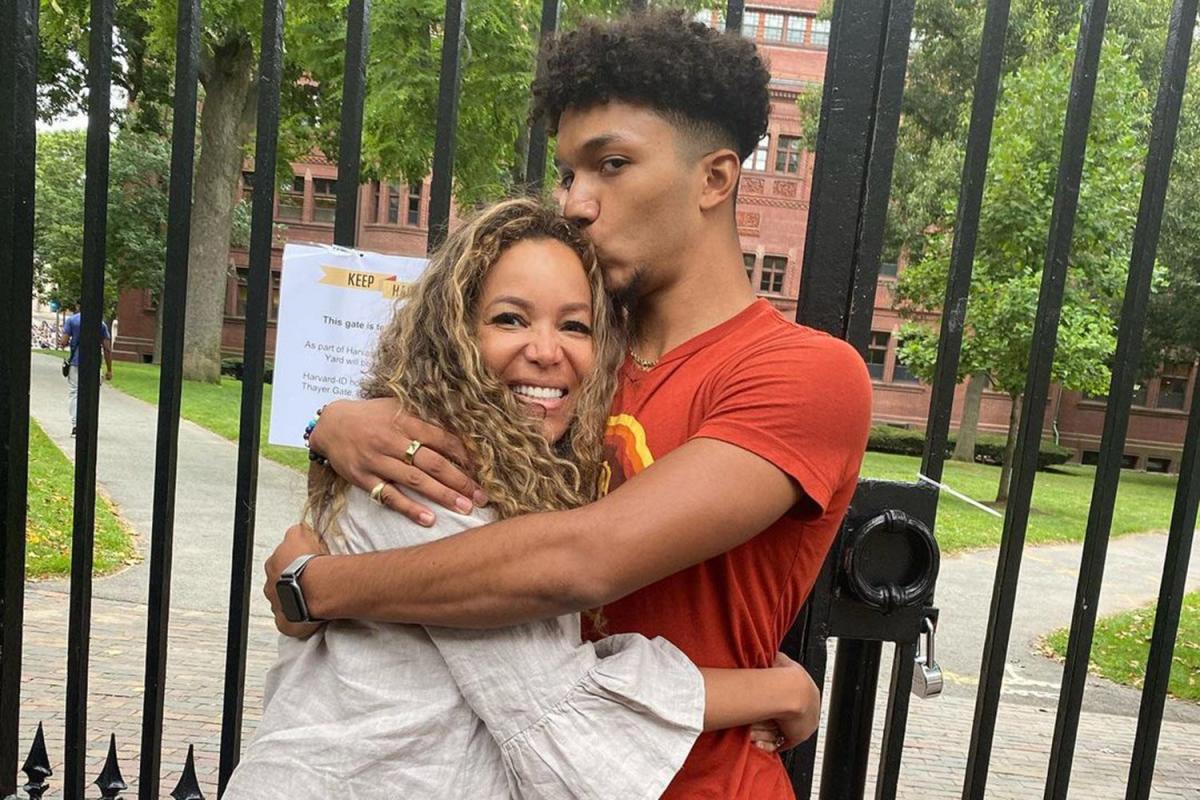 The View 's Sunny Hostin Drops Off Her 'Baby Boy' Gabriel at Harvard ...