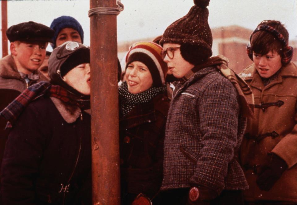 "I double-dog dare you!" "A Christmas Story"