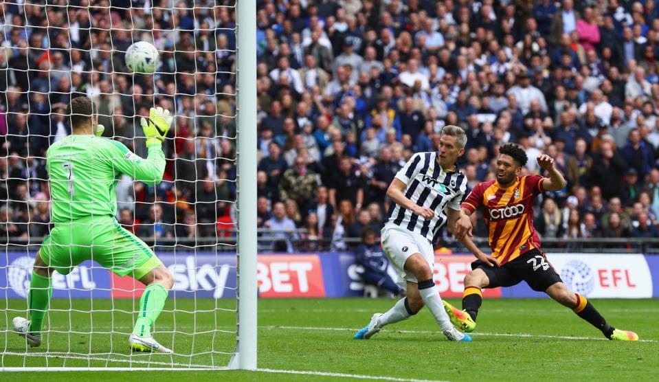 Steve Morison nets Millwall's winning goal