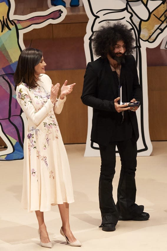 Ara Malikian con la reina Letizia