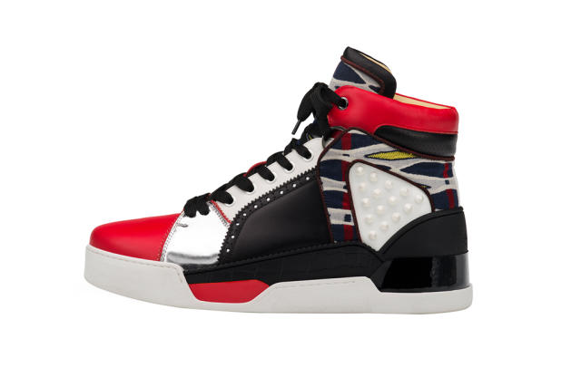 Men's Christian Louboutin White Sneakers & Athletic Shoes