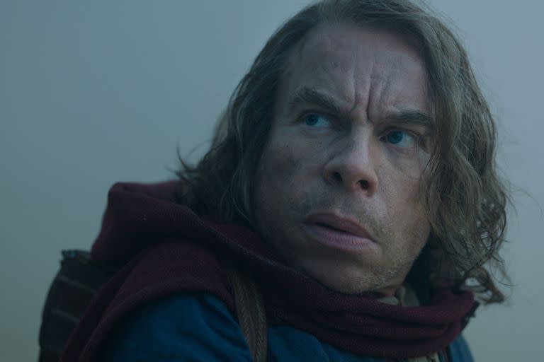 Willow Ufgood (Warwick Davis) in Lucasfilm's WILLOW exclusively on Disney+. ©2022 Lucasfilm Ltd. & TM. All Rights Reserved.