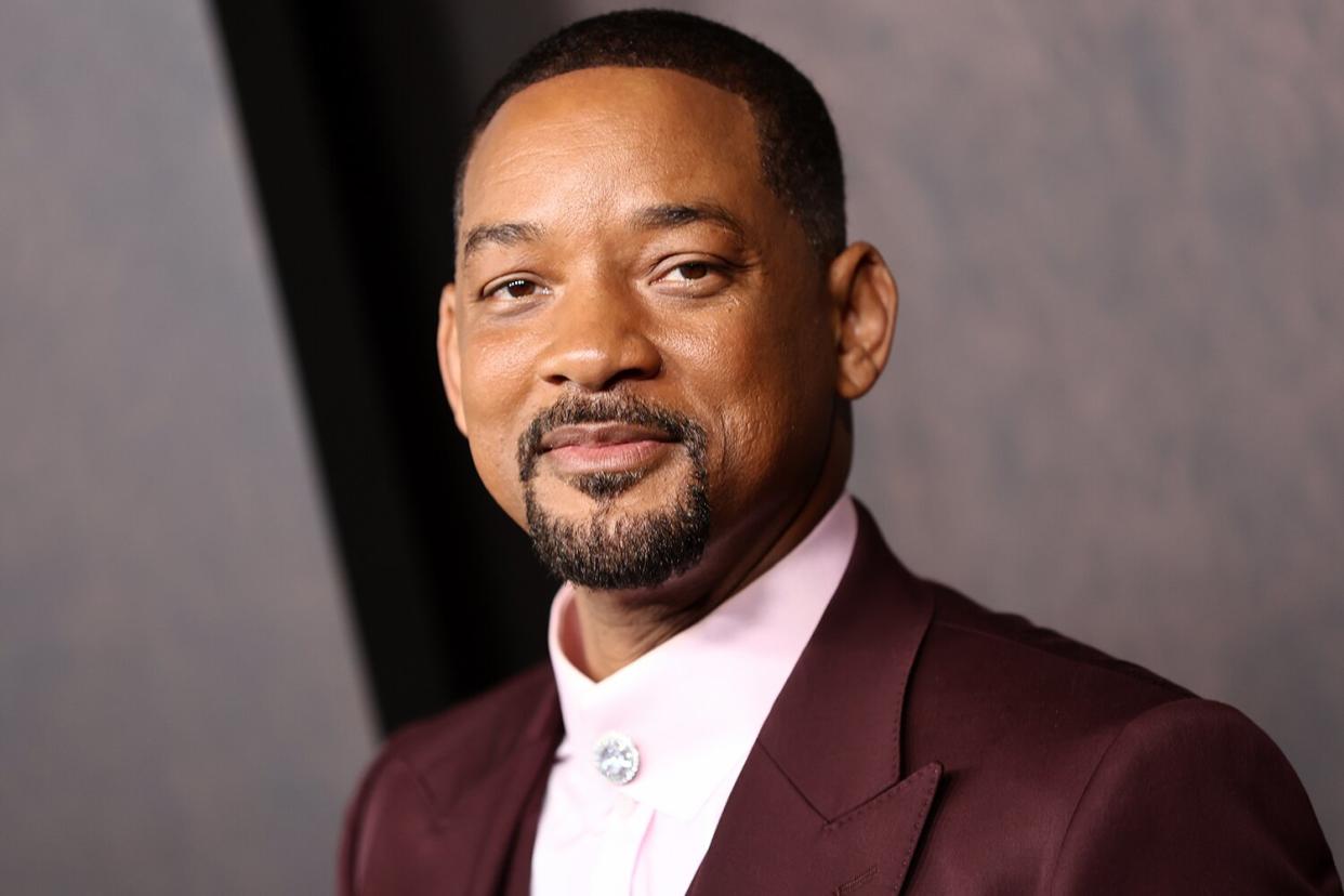 LOS ANGELES, CALIFORNIA - NOVEMBER 30: Will Smith attends Apple Original Films' "Emancipation" Los Angeles premiere at Regency Village Theatre on November 30, 2022 in Los Angeles, California. (Photo by Matt Winkelmeyer/Getty Images)