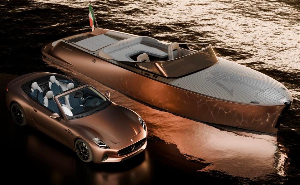 Maserati, Vehículos eléctricos, Motos acuáticas