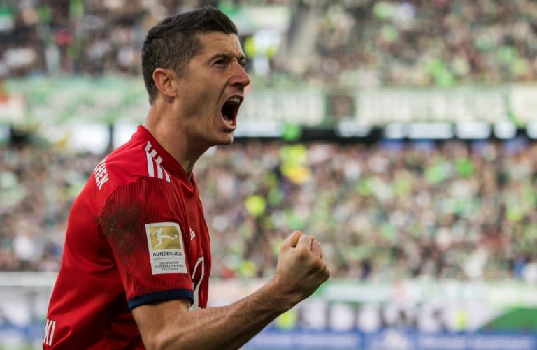 Lewandowski netted twice at the weekend to end a five-game winless streak