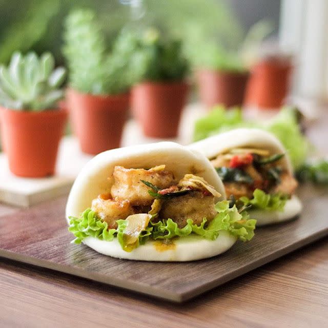 For Salted Egg Shrimp Bao