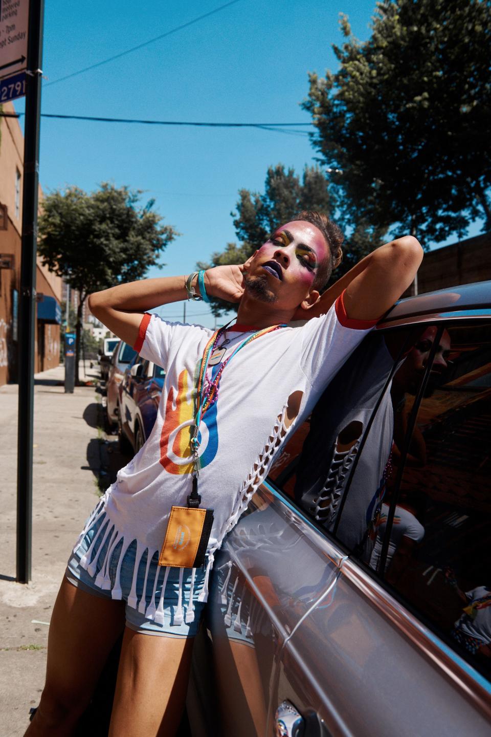 The second annual 1 Bronx Pride festival occurred on a hot summer day in New York’s northernmost borough; photographed here by Devin Doyle.