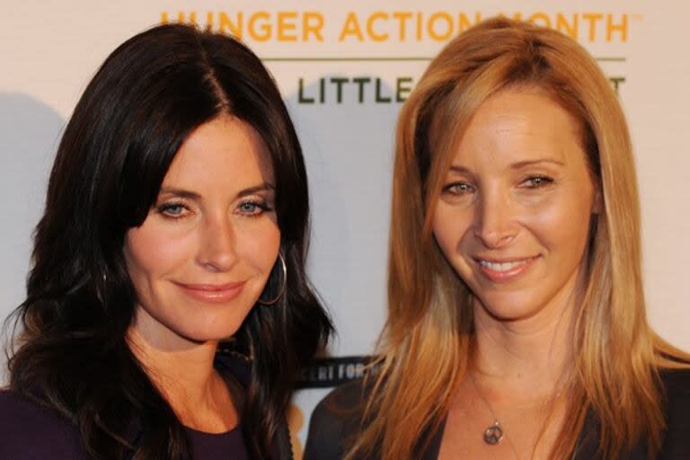 Courteney Cox y Lisa Kudrow, dos de las protagonistas de Friends