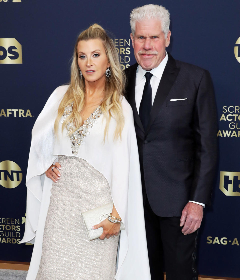 Ron Perlman and Allison Dunbar