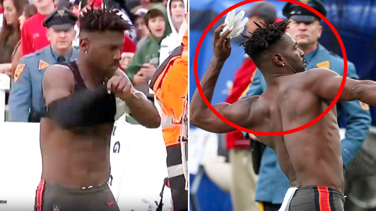 Antonio Brown Booted From Tampa Bay Buccaneers After Mid-Game Meltdown –  Rolling Stone