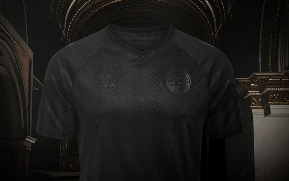 Denmark's black world cup kit