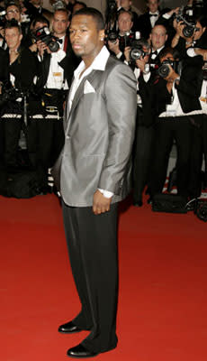 Curtis '50 Cent' Jackson at the 2006 Cannes Film Festival premiere of 20th Century Fox's X-Men: The Last Stand