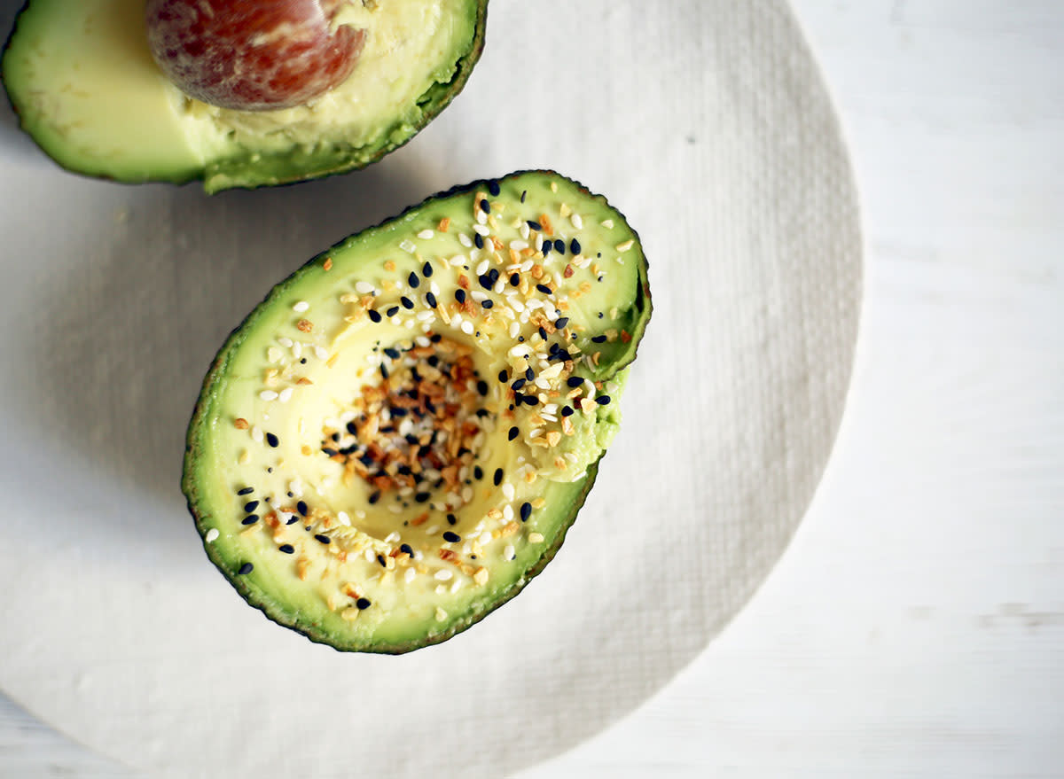 everything bagel avocado