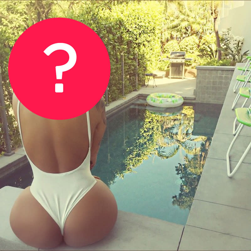 Guess the celebrity booty