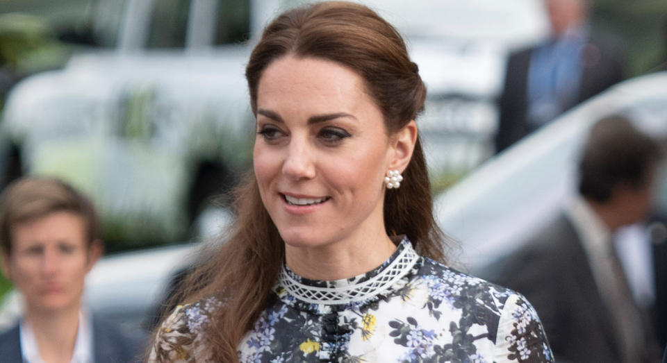 We have found an affordable alternative to the Duchess of Cambridge's trusted Castañer wedges she has worn to numerous royal engagements.  (Getty Images)