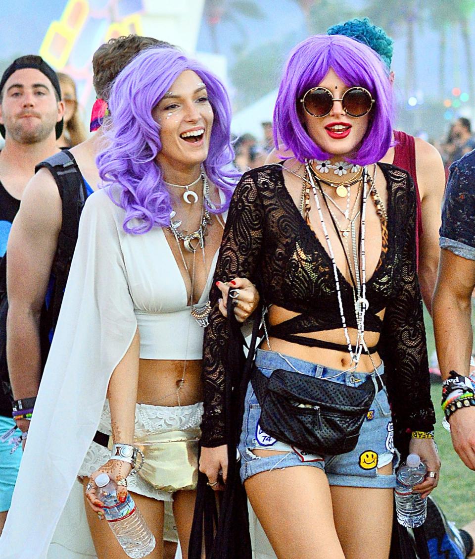 Pretty in purple wigs