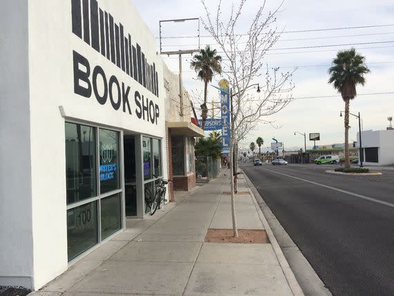 The Writer's Block, in downtown Las Vegas (Alana Semuels)