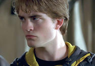 <p>Robert Pattinson as Cedric Diggory in Warner Bros. Harry Potter and the Goblet of Fire - 2005</p>