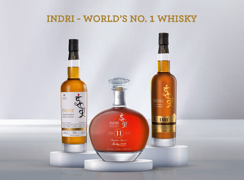 Indri Declared World’s No. 1 Whisky Yet Again Continues To Dominate The Global Single Malt Space With A Slew Of Awards (Photo: Business Wire)