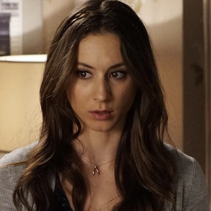 Closeup of Troian Bellisario