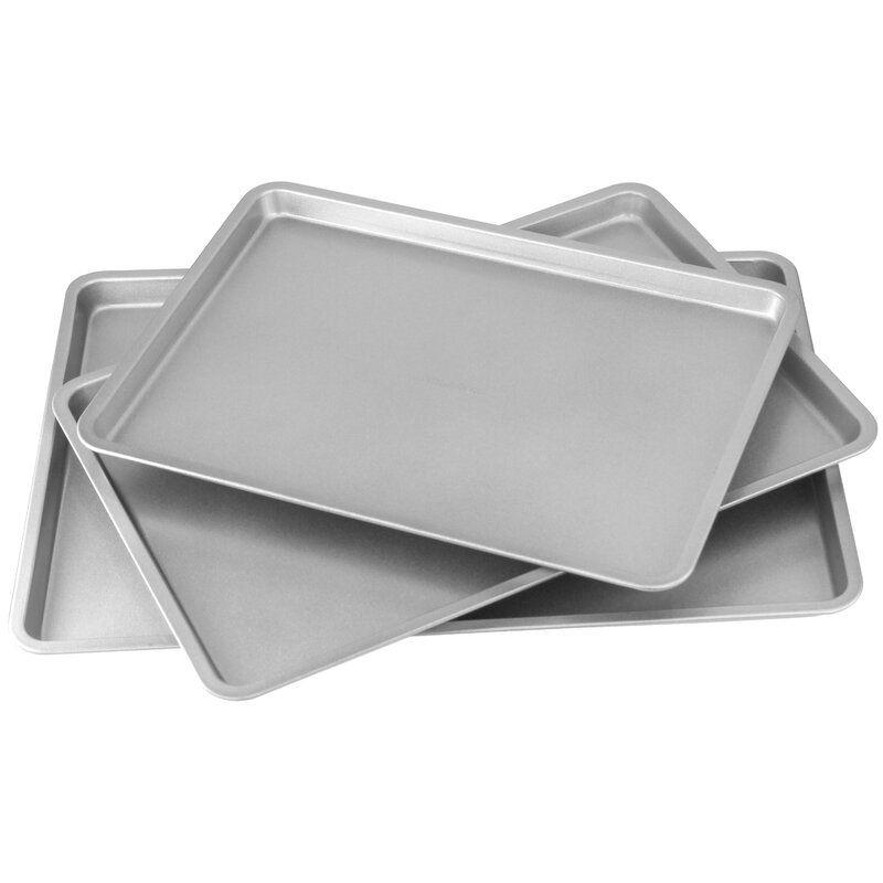 8) Craft Kitchen Non-Stick Cookie Sheet Set