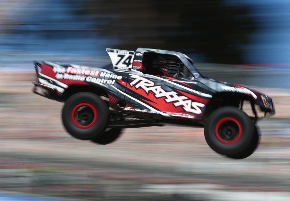 Sheldon Creed entregó un gran show en el circuito urbano de Adelaide, en Austraila. (Foto by Robert Cianflone/Getty Images)