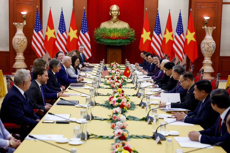 U.S. President Biden visits Vietnam