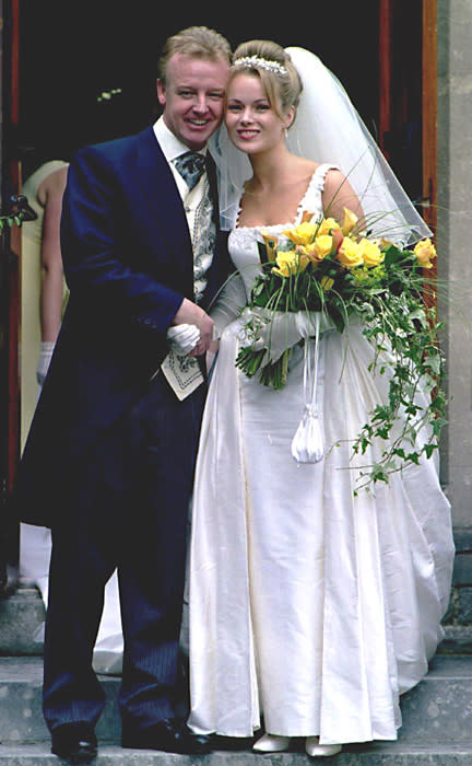 amanda-holden-les-dennis-wedding-photos