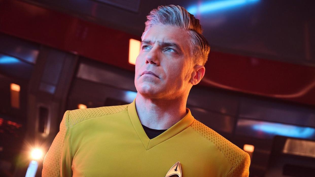 Anson Mount as Christopher Pike in Star Trek: Strange New Worlds 