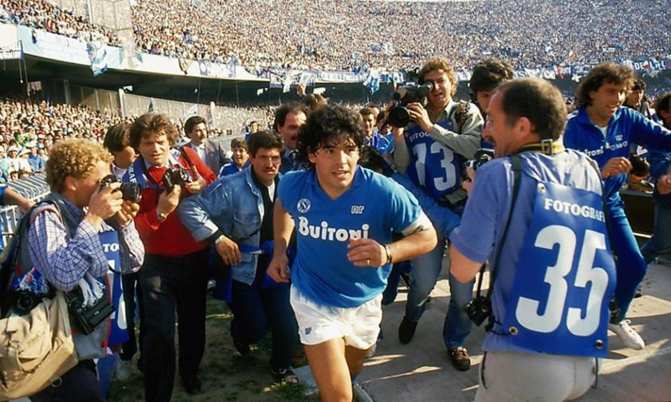 A still from Asif Kapadia’s 2019 documentary, Diego Maradona