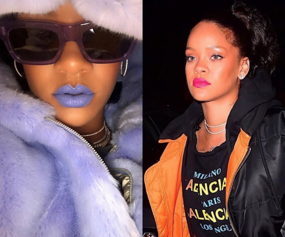 Rihanna teased two electrifying lipstick shades that might be Fenty Beauty’s next launch