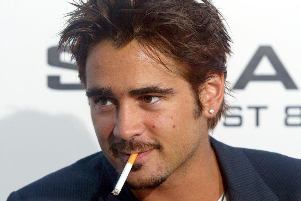 Colin Farrell reconoció que estaba 