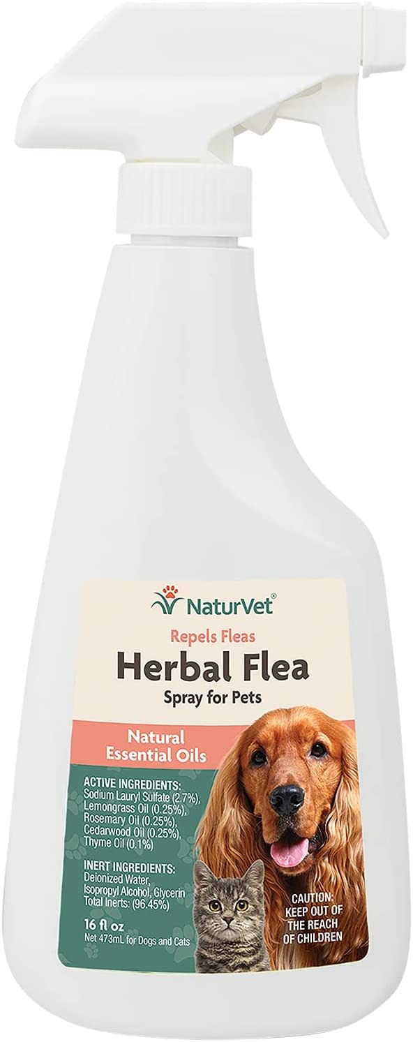 NaturVet Herbal-Flea-Plus-Essential-Oils-&#x002013;-Essential-Oils-Help-to-Repel-Fleas