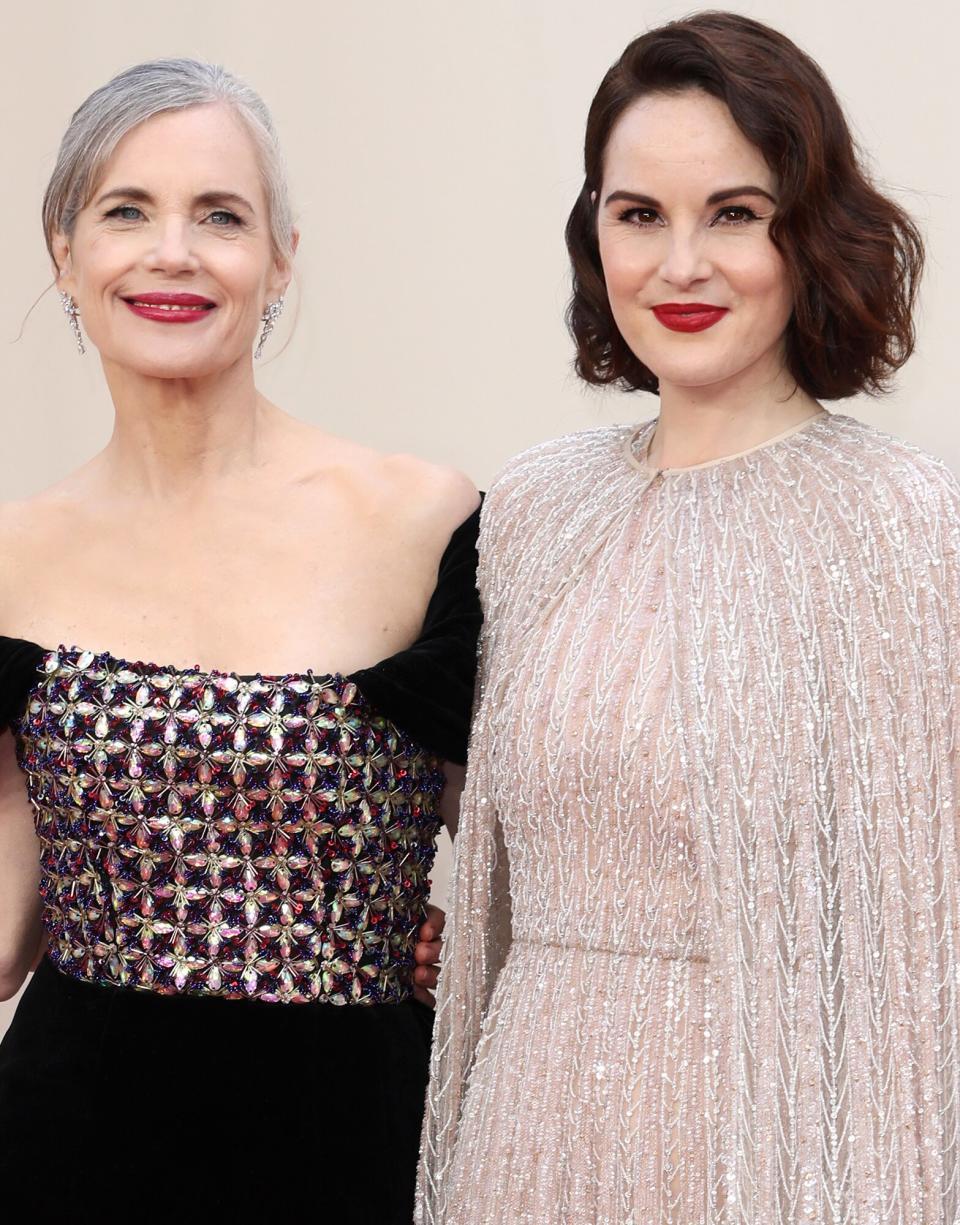 Elizabeth McGovern and Michelle Dockery