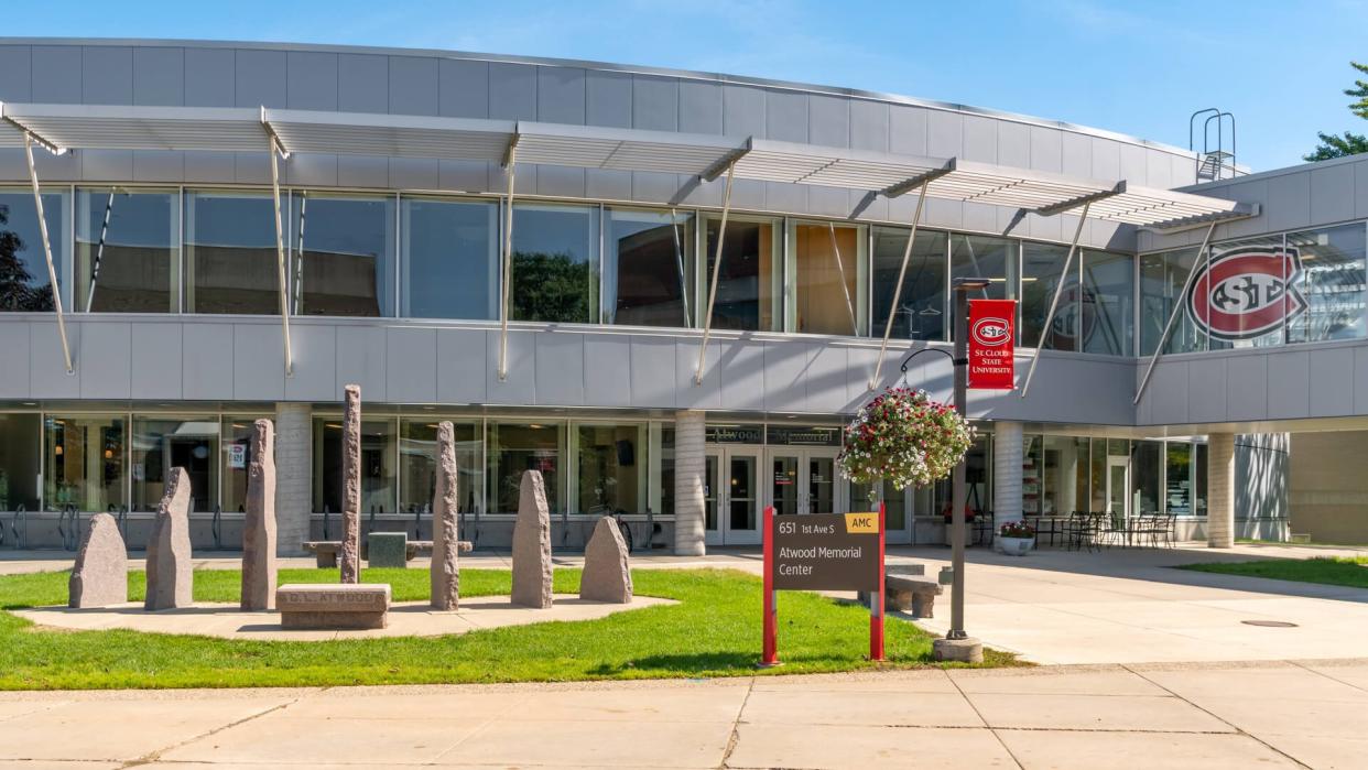 ST CLOUD, MN/USA - SEPTEMBER 15, 2019: Atwood Memorial Center on the campus of St.