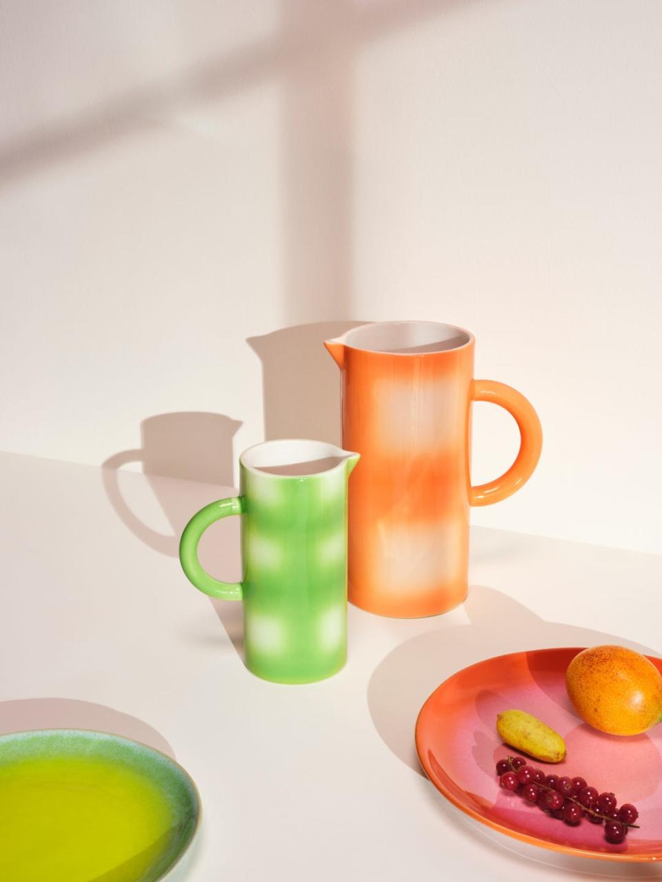 <p>Check homewares aren't going anywhere anytime soon but why not add a unique twist with India's out of focus take on the pattern. </p><p>We also appreciate the fact that she has been more daring with the checked print, adding lime greens and juicy orange colours into the mix.</p>