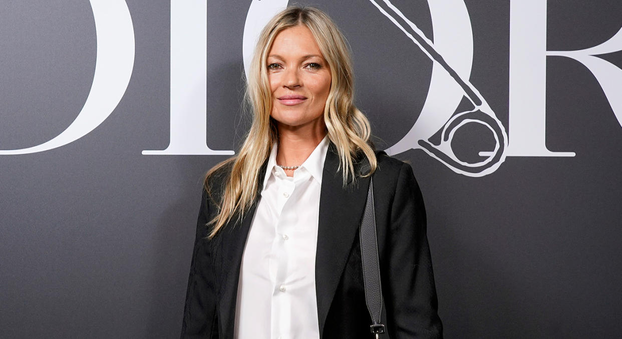 Kate Moss has revealed her ultimate beauty secret is an affordable SPF.  (Getty Images)