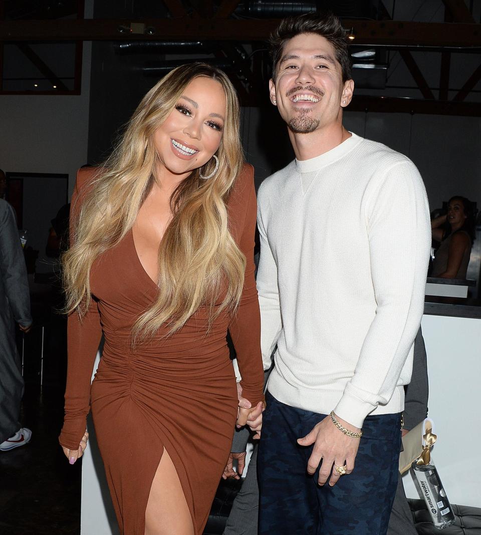 Mariah Carey and Bryan Tanaka