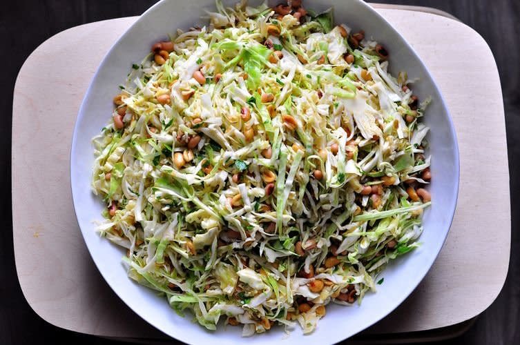 <strong>Get <a href="http://food52.com/recipes/26387-leslie-s-peanut-slaw" target="_blank">Leslie's Peanut Slaw recipe</a> by Leslie from Food52</strong>