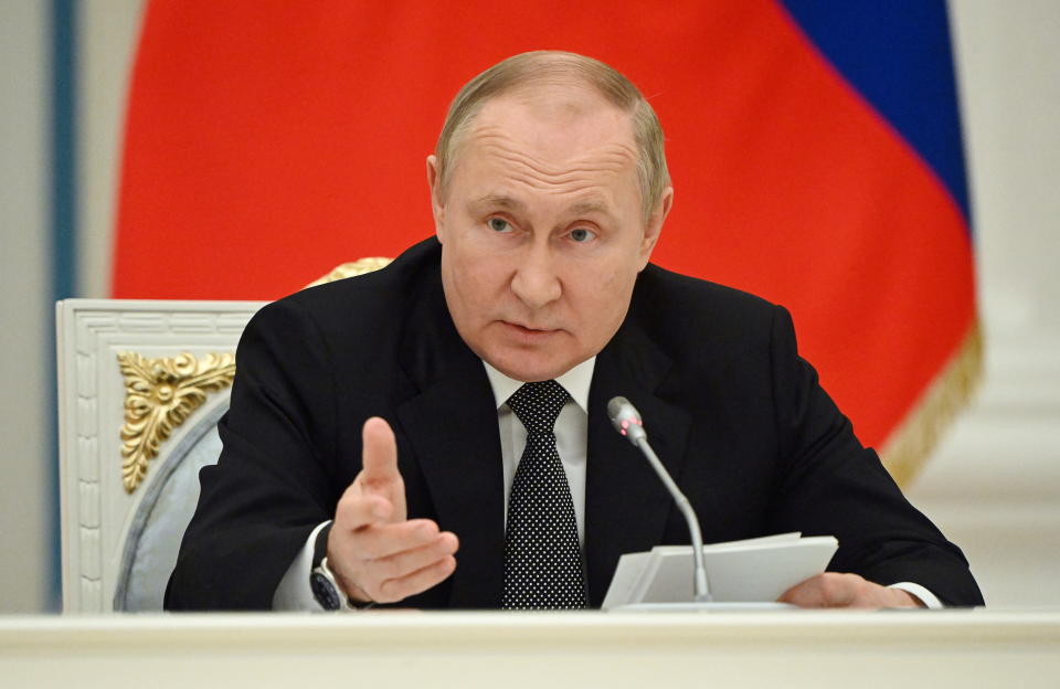 俄羅斯總統普丁。圖片來源：REUTERS 