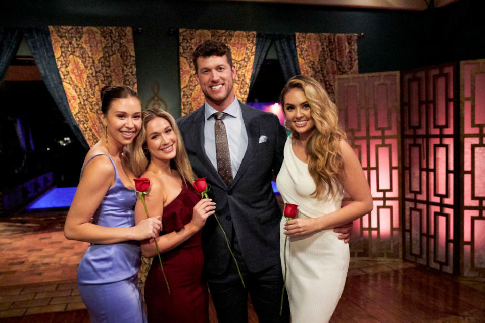 The cast of "The Bachelor