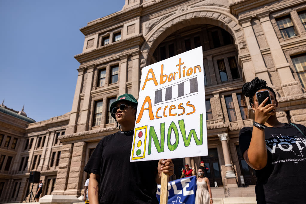 Texans Rally At State Capitol Against New Abortion Bill