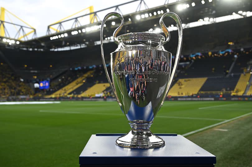 Champions League trophy