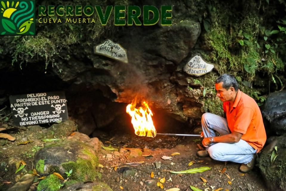 The cave of death in Costa Rica kills almost all that enters it. Recreo Verde