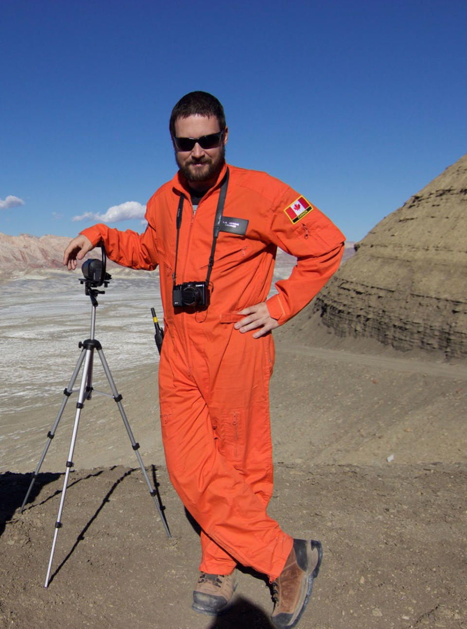 Mars 160 crewmember Claude-Michel Laroche. <cite>The Mars Society</cite>